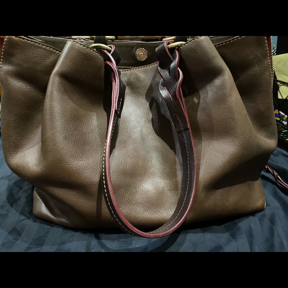 Dooney & Bourke Florentine Large Zip Barlow - Picture 8 of 14